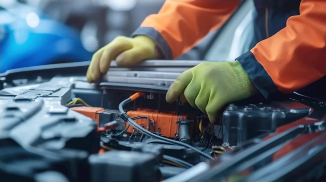 Detail Electric Vehicle Battery Assembly Line Production Number 15