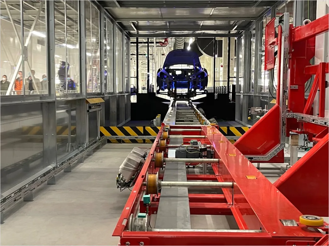 Detail Electric Vehicle Battery Assembly Line Production Number 5