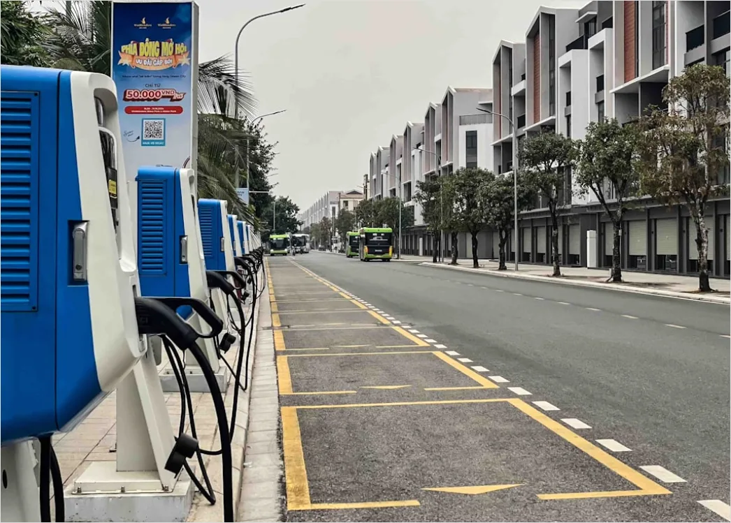 Detail Electric Vehicle Charging Station Urban Parking Number 8