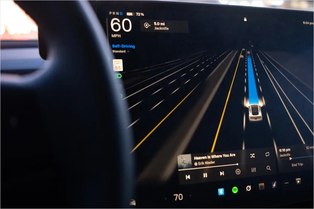 Detail Electric Vehicle Dashboard Screen Navigation Display Number 8