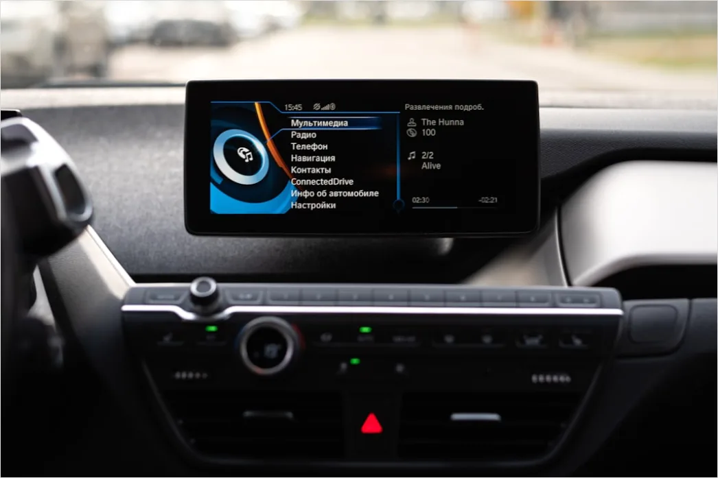 Detail Electric Vehicle Dashboard Screen Navigation Display Number 9
