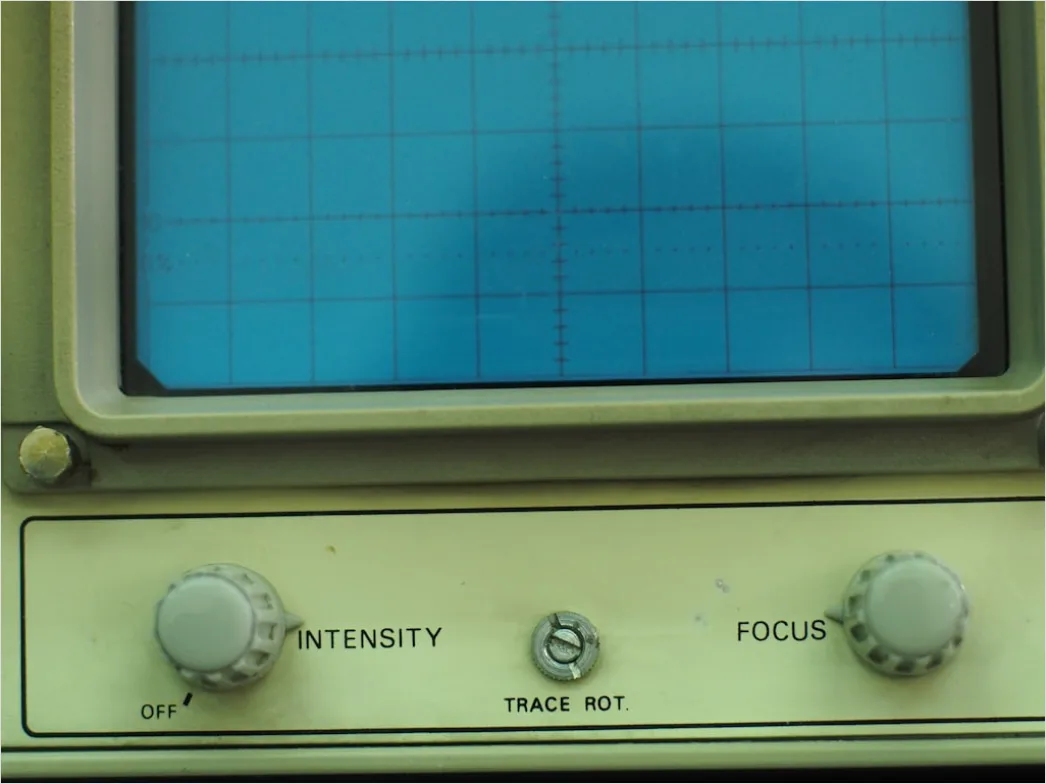 Detail Electronics Lab Circuit Testing Oscilloscope Close Up Number 9