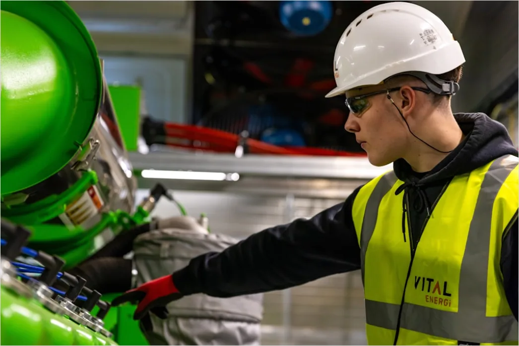 Detail Energy Sector Engineer Reviewing Pipeline Data Number 3