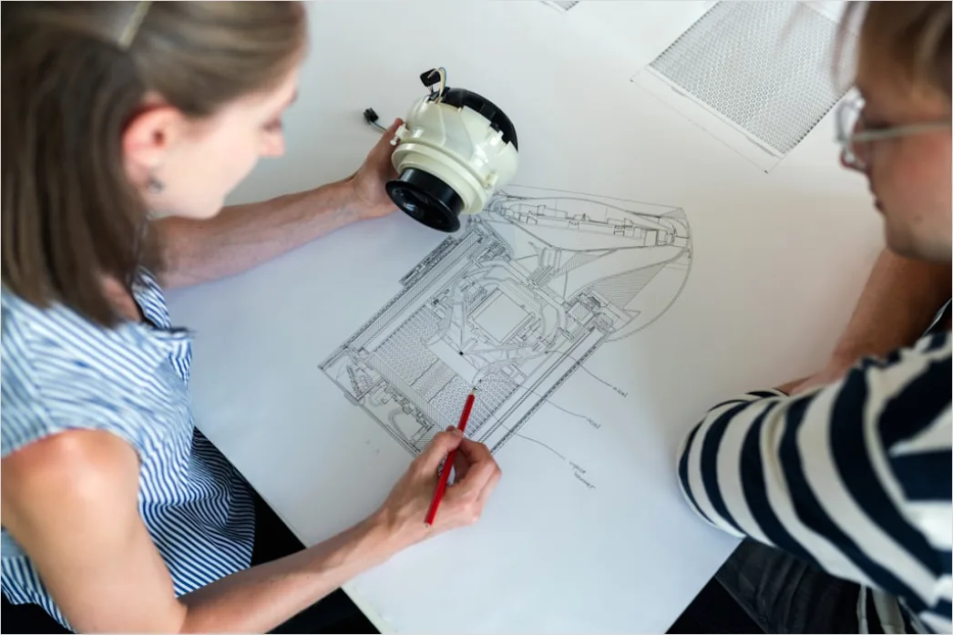 Detail Engineering Workshop Blueprint Review Technician Number 15