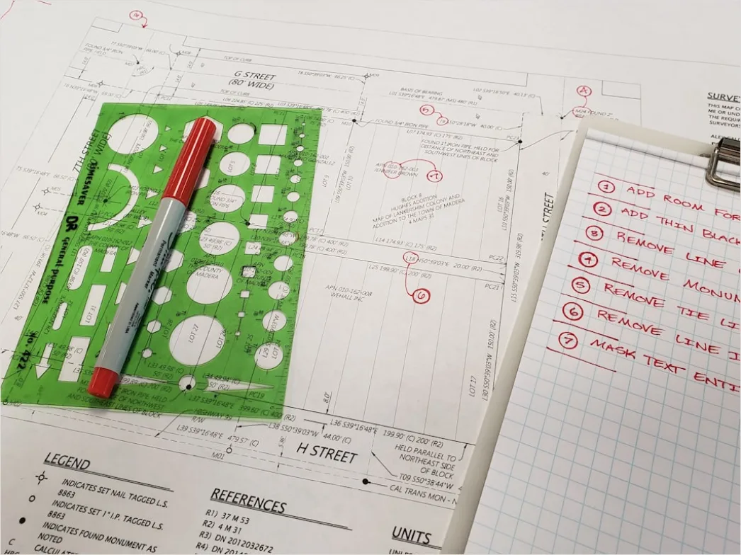 Detail Engineering Workshop Blueprint Review Technician Number 8