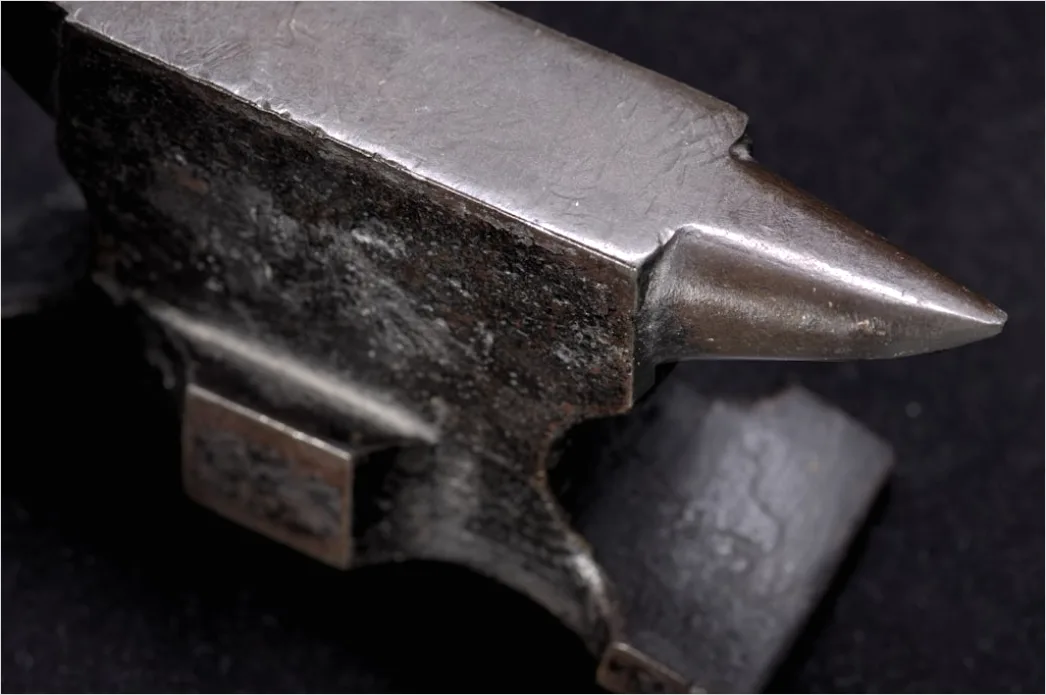 Detail Forge Hammer Press Heavy Metal Shaping Close Up Number 11