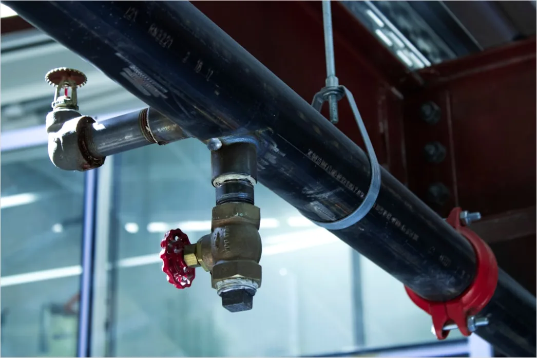 Detail Gas Processing Plant Industrial Pipes And Valves Number 2