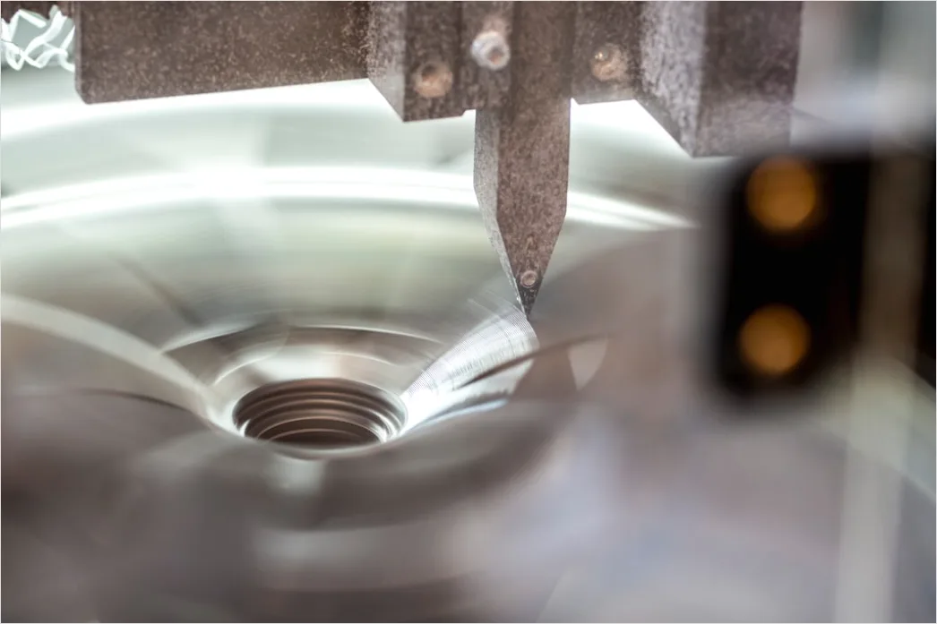 Detail Gear Manufacturing Precision Machining Close Up Number 8