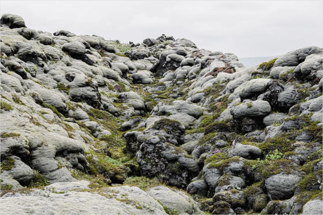 Detail Geologist Examining Rock Formations In Field Number 11
