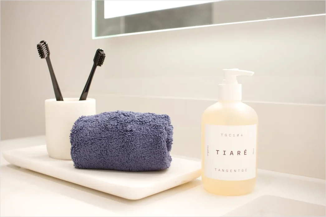 Detail Haircare Products Flat Lay Bathroom Counter Number 7