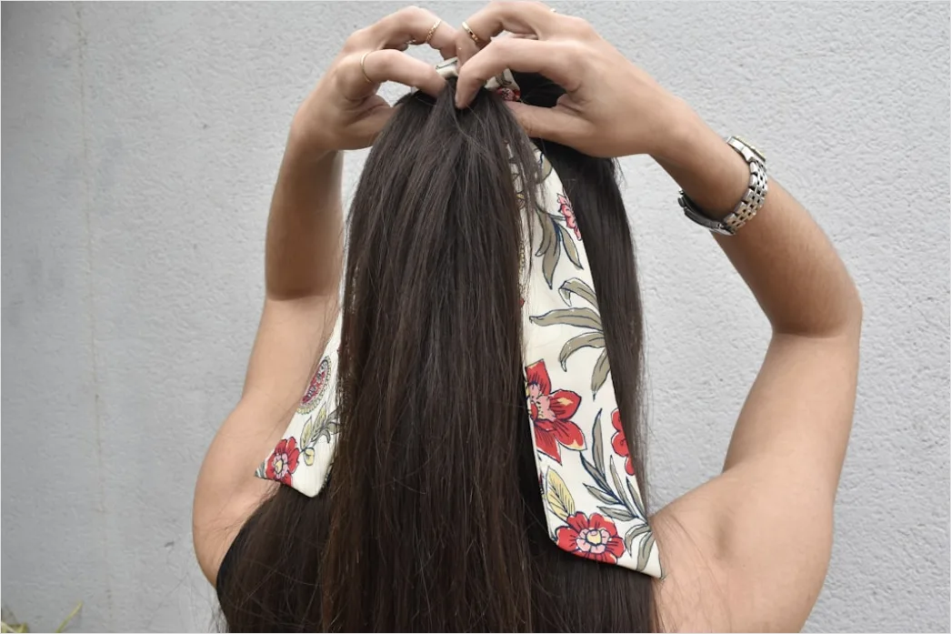 Detail Half Up Half Down Hairstyle Tutorial Easy Number 4