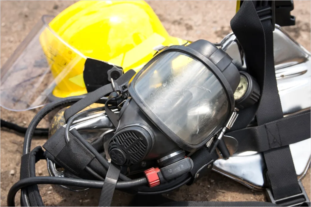 Detail Hazardous Material Handling Worker Protective Gear Number 3