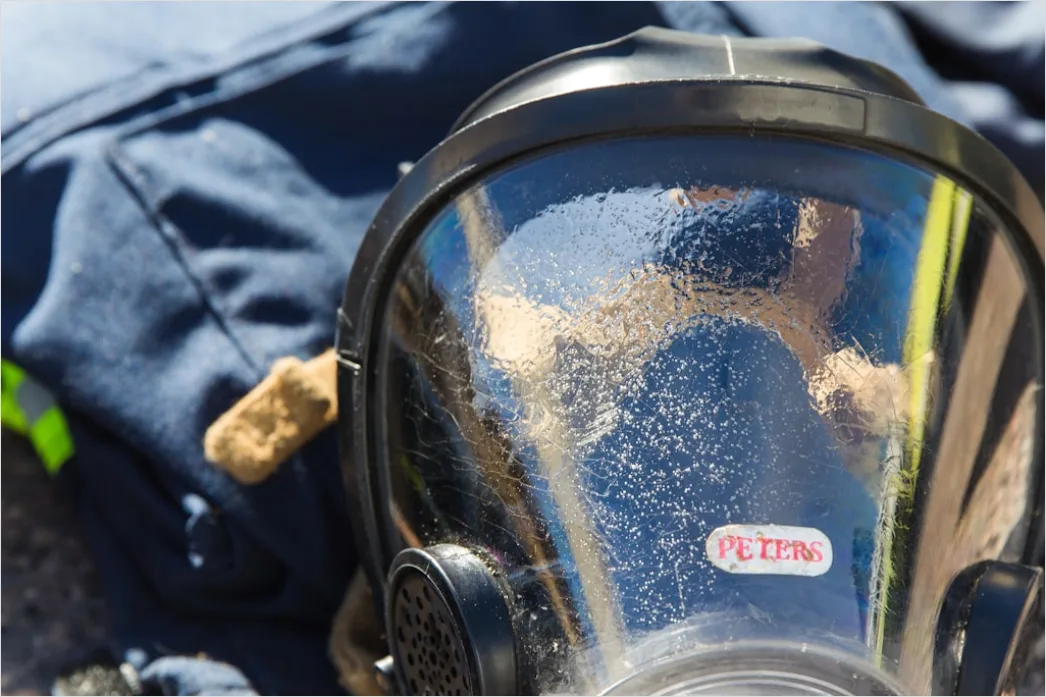 Detail Hazardous Material Handling Worker Protective Gear Number 7