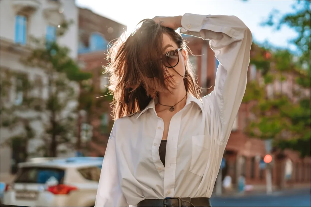 Detail How To Style White Button Down Shirt Outfits Number 7