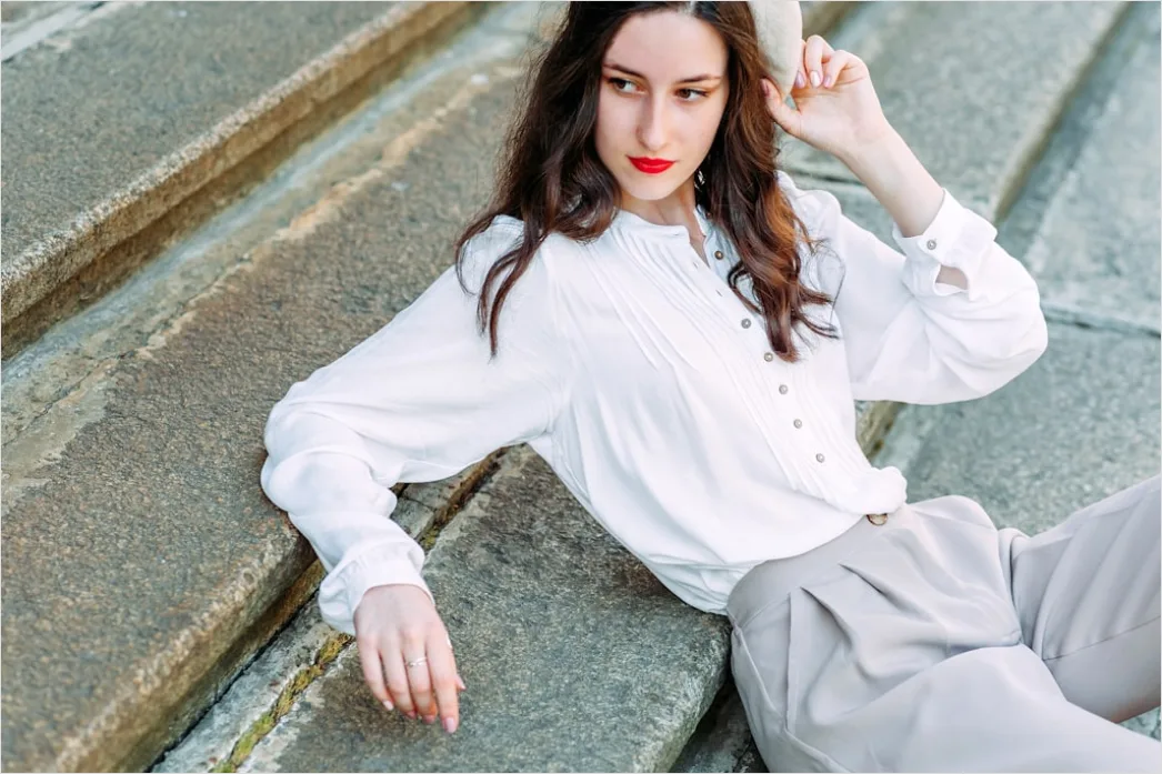 Detail How To Style White Button Down Shirt Outfits Number 8