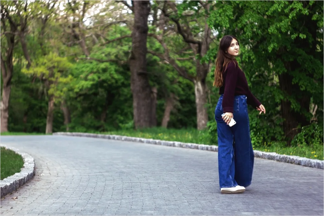 Detail How To Style Wide Leg Jeans Outfit Ideas Number 14