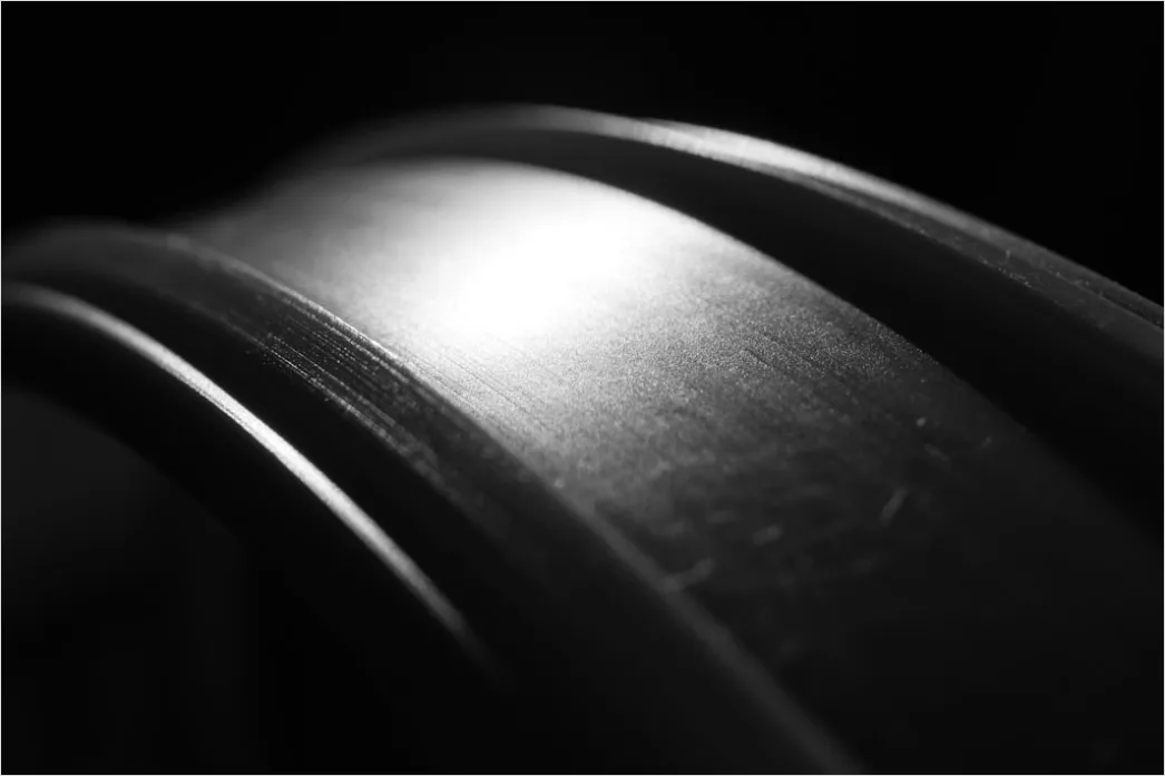 Detail Hydraulic Press Forming Metal Component Close Up Number 15
