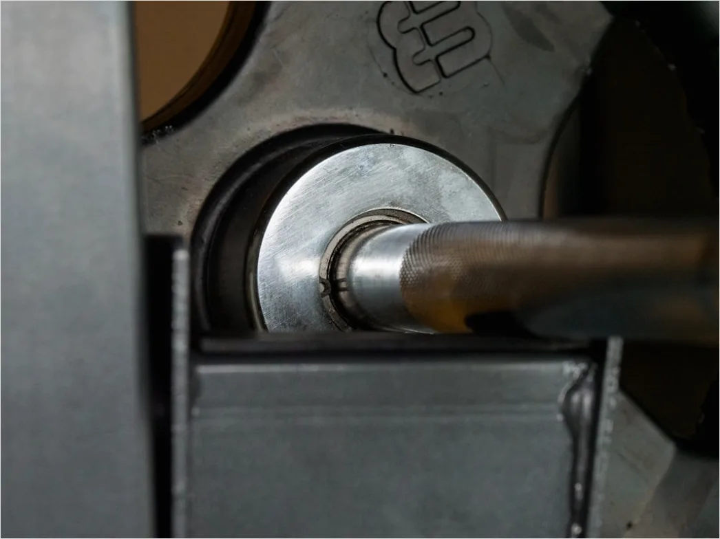 Detail Hydraulic Press Forming Metal Component Close Up Number 4