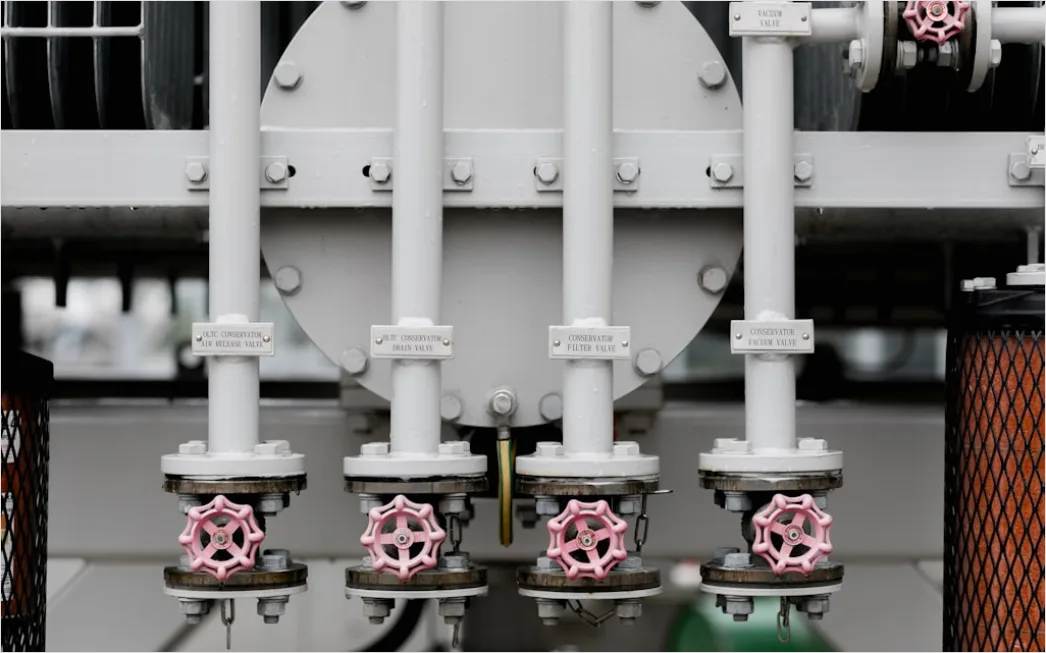 Detail Industrial Filtration System Chemical Plant Close Up Number 14