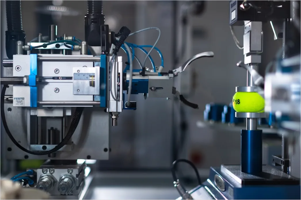Detail Injection Molding Machine Production Floor Close Up Number 13