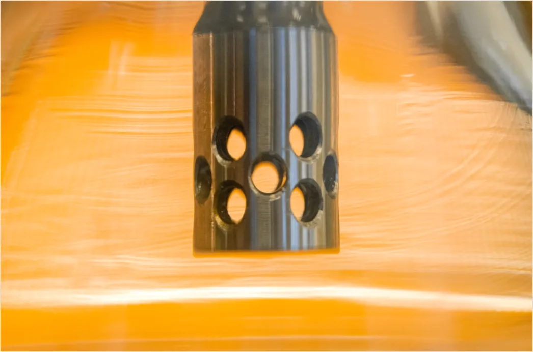 Detail Injection Molding Machine Production Floor Close Up Number 19