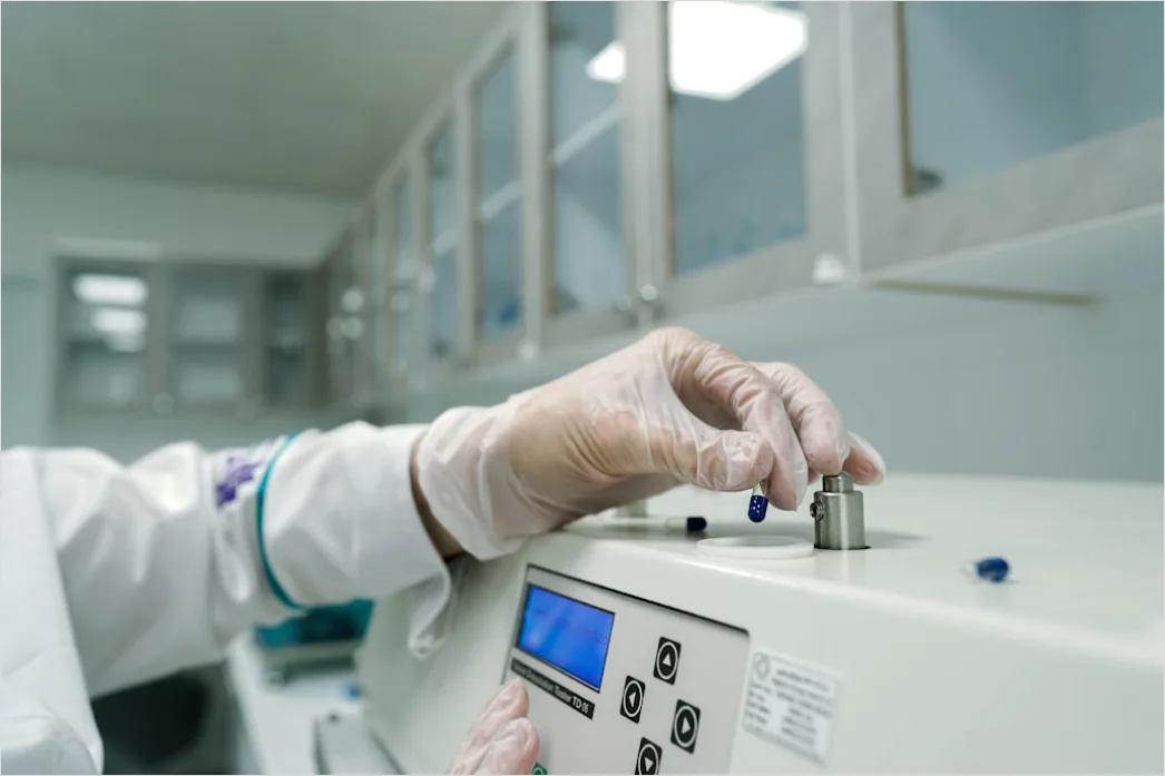 Detail Laboratory Scale Weighing Powder Close Up Number 20