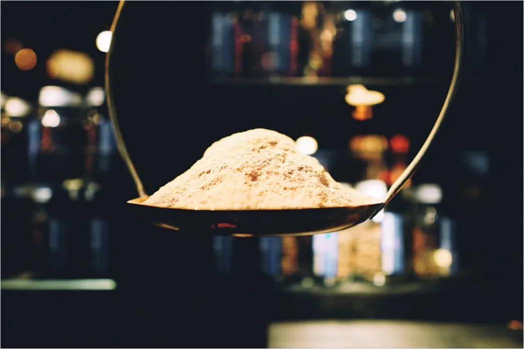 Detail Laboratory Scale Weighing Powder Close Up Number 7