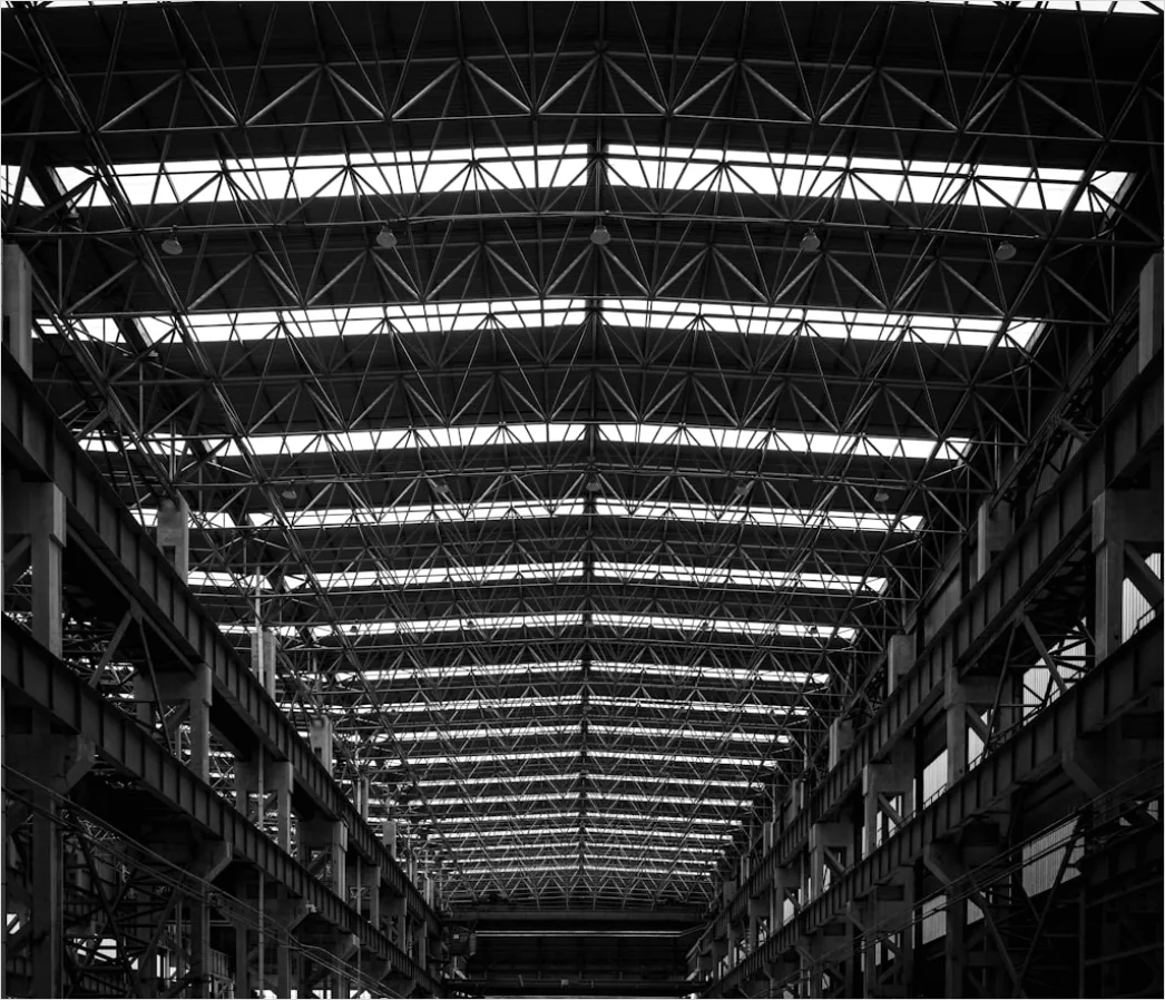 Detail Large Warehouse Interior With Organized Shelving Aisles Number 19