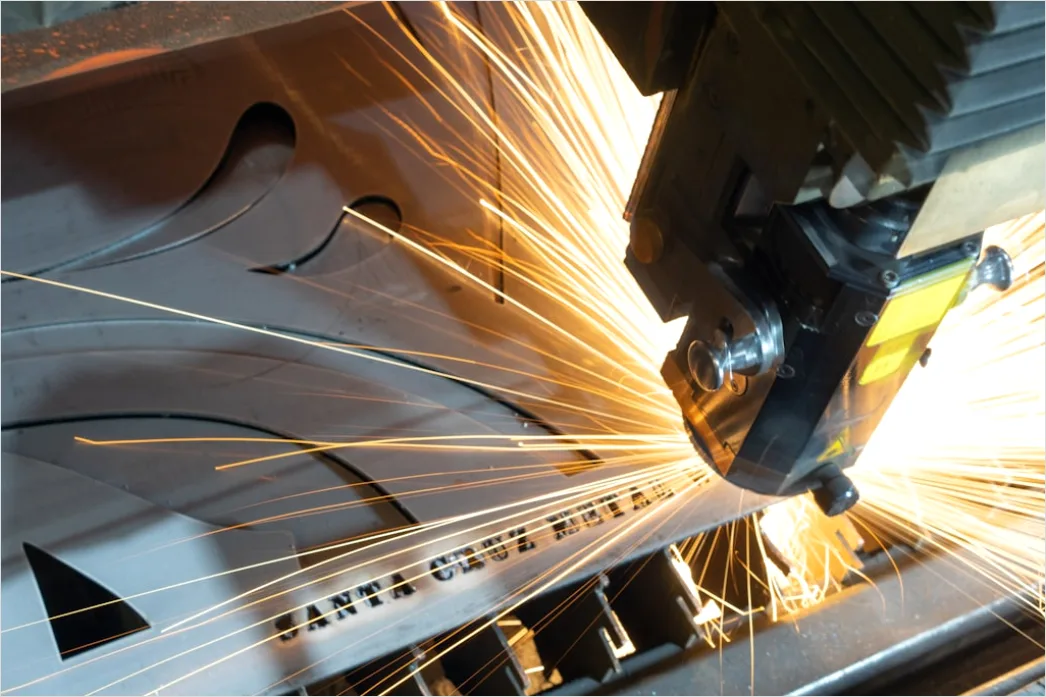 Detail Laser Cutting Machine Metal Sheet Factory Sparks Number 8