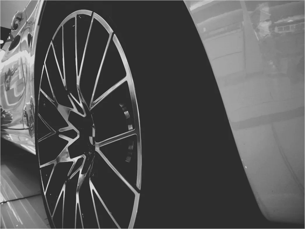 Detail Luxury Car Wheel Rim Detail Close Up Macro Number 19