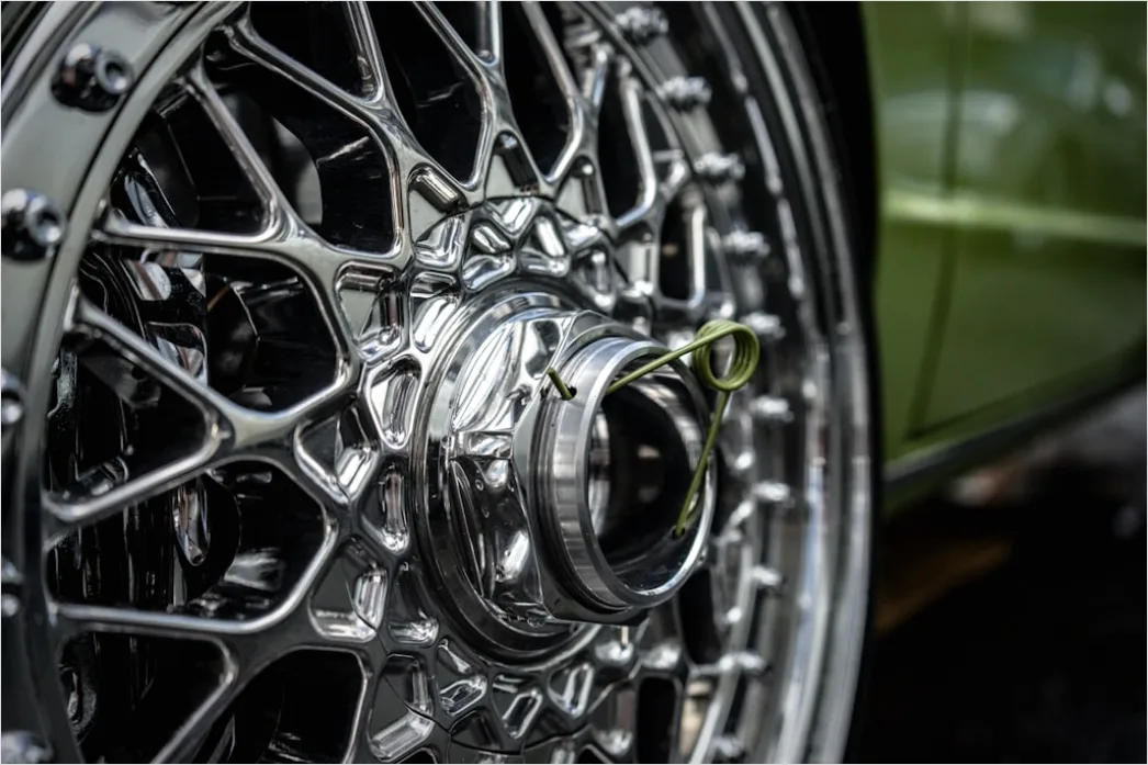 Detail Luxury Car Wheel Rim Detail Close Up Macro Number 4