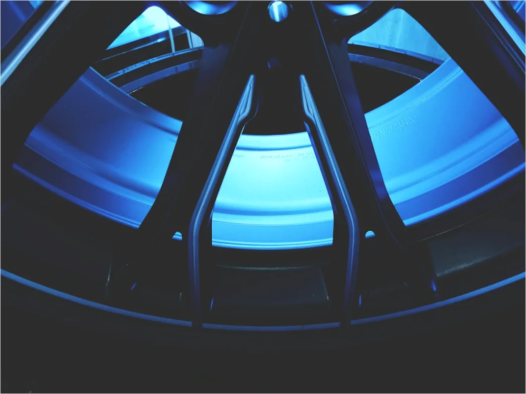 Detail Luxury Car Wheel Rim Detail Close Up Macro Number 6