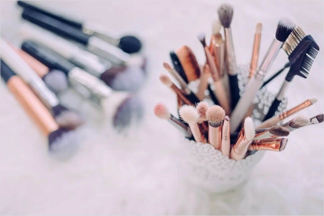 Detail Makeup Collection Flat Lay Aesthetic Arrangement Number 2
