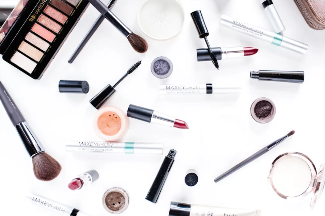 Detail Makeup Collection Flat Lay Aesthetic Arrangement Number 8