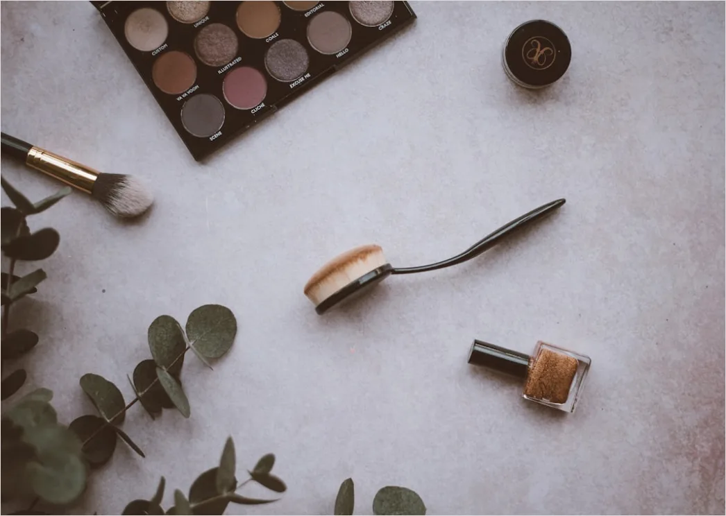 Detail Makeup Vanity Setup Aesthetic Organized Flat Lay Number 13