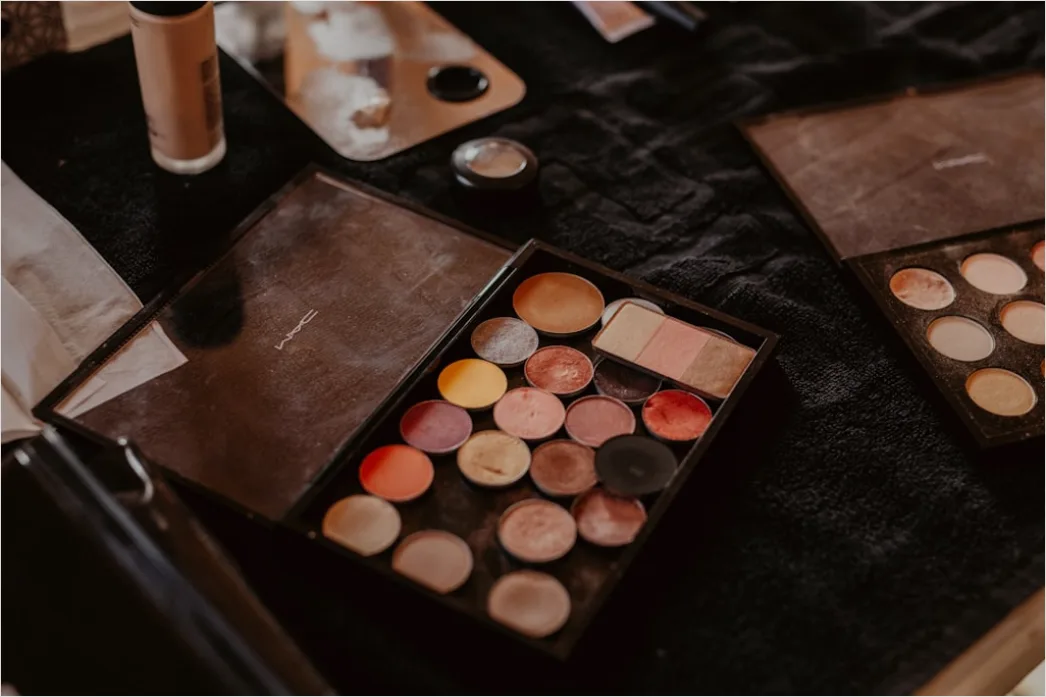 Detail Makeup Vanity Setup Aesthetic Organized Flat Lay Number 20
