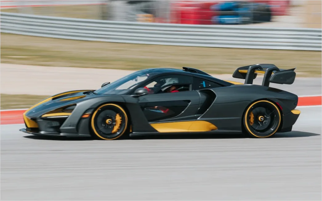 Mclaren Supercar On Track Action Shot 5568