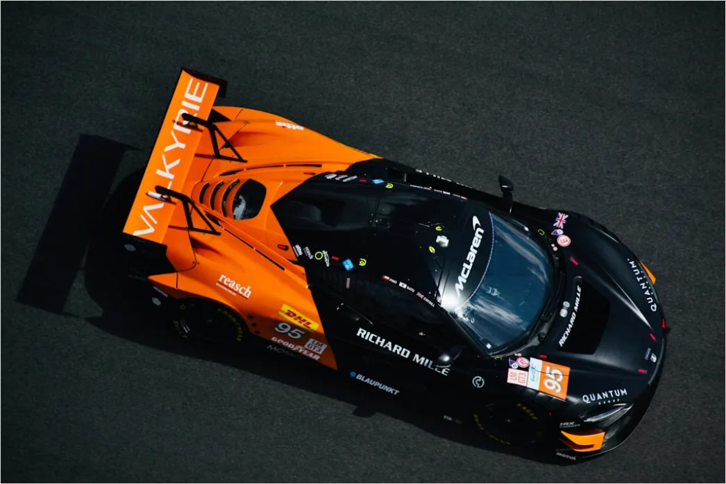 Detail Mclaren Supercar On Track Action Shot Number 19
