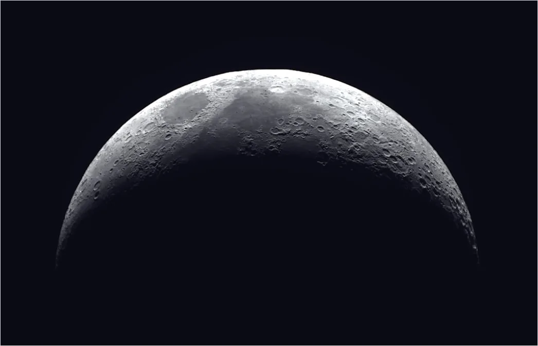 Detail Moon Surface Concept Space Exploration Illustration Number 12