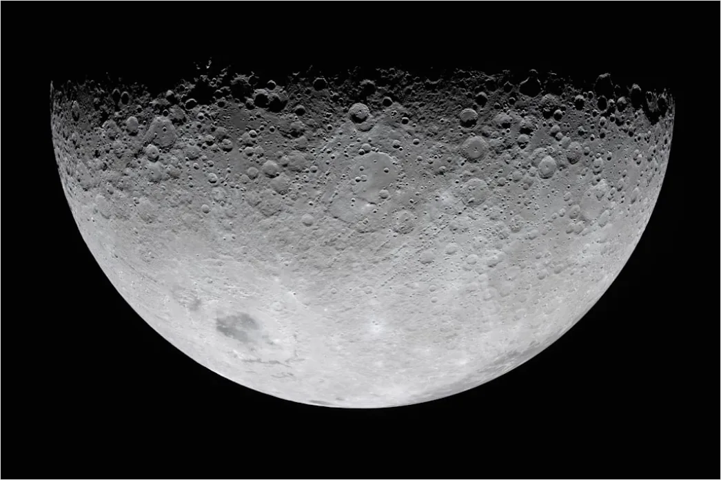 Detail Moon Surface Concept Space Exploration Illustration Number 13