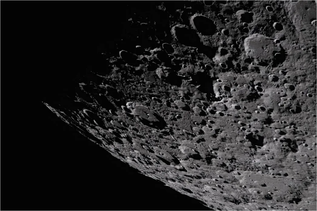 Detail Moon Surface Concept Space Exploration Illustration Number 15