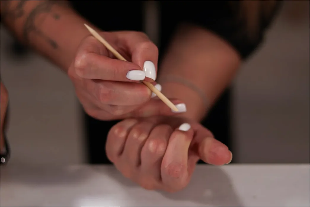 Detail Nail Wraps Application Tutorial Easy Beginner Number 3