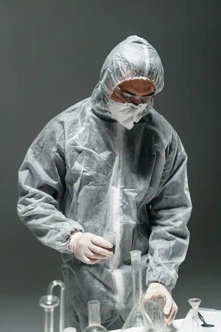 Detail Nanotechnology Research Lab With Cleanroom Suits Number 18