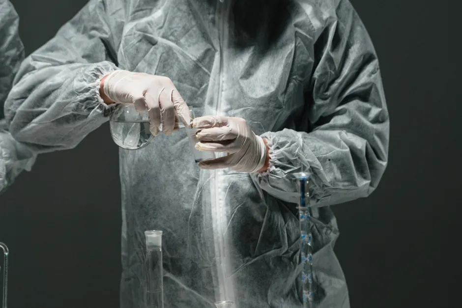 Detail Nanotechnology Research Lab With Cleanroom Suits Number 5