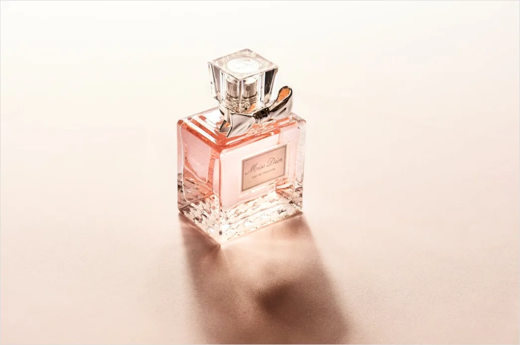 Perfume Bottle Flat Lay Elegant Photography 8e51
