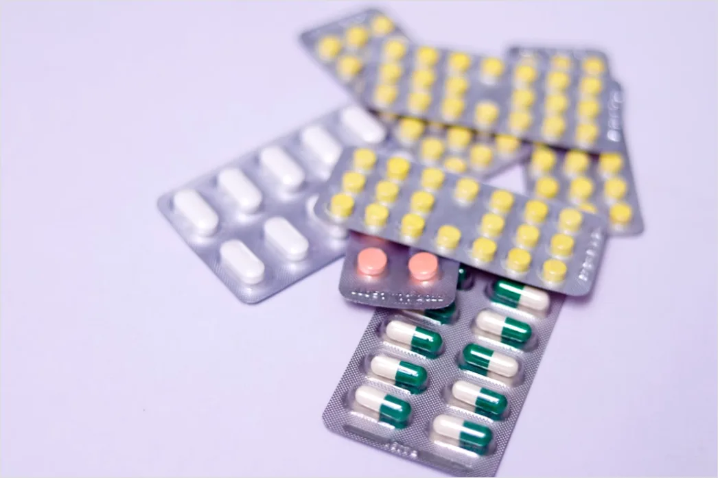 Detail Pharmacology Research Concept With Pills And Lab Number 13