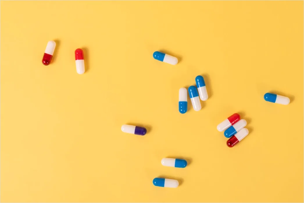 Detail Pharmacology Research Concept With Pills And Lab Number 14