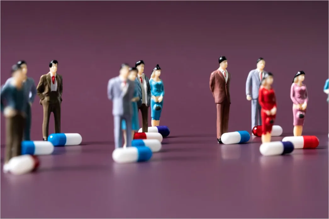 Detail Pharmacology Research Concept With Pills And Lab Number 17
