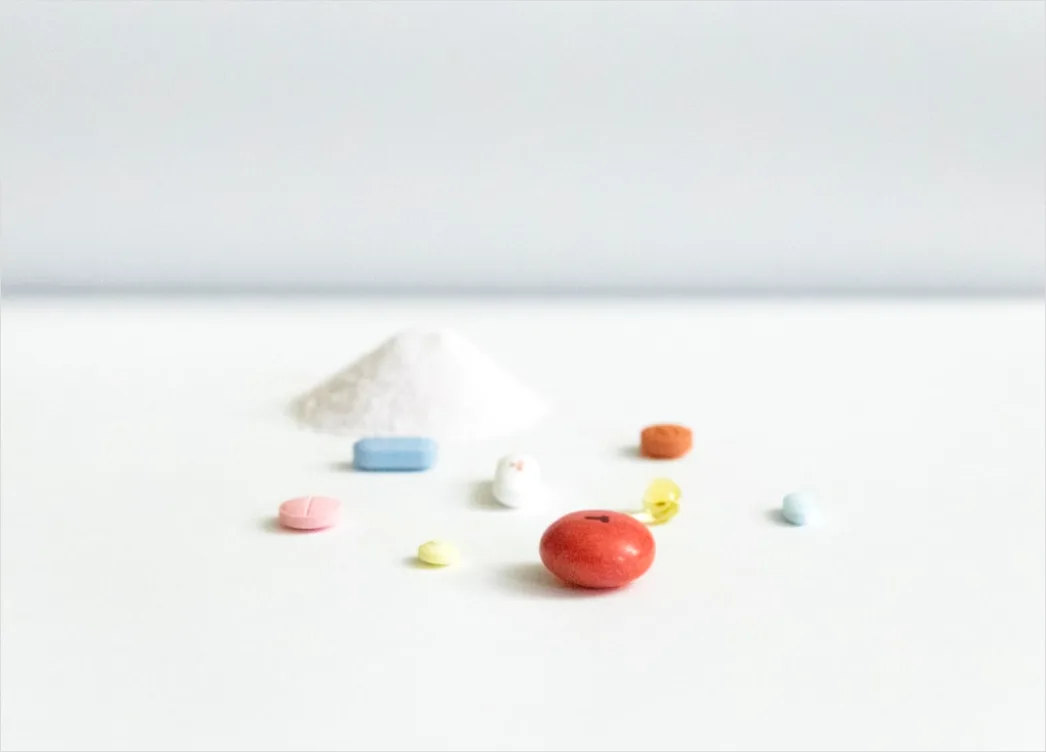 Detail Pharmacology Research Concept With Pills And Lab Number 18