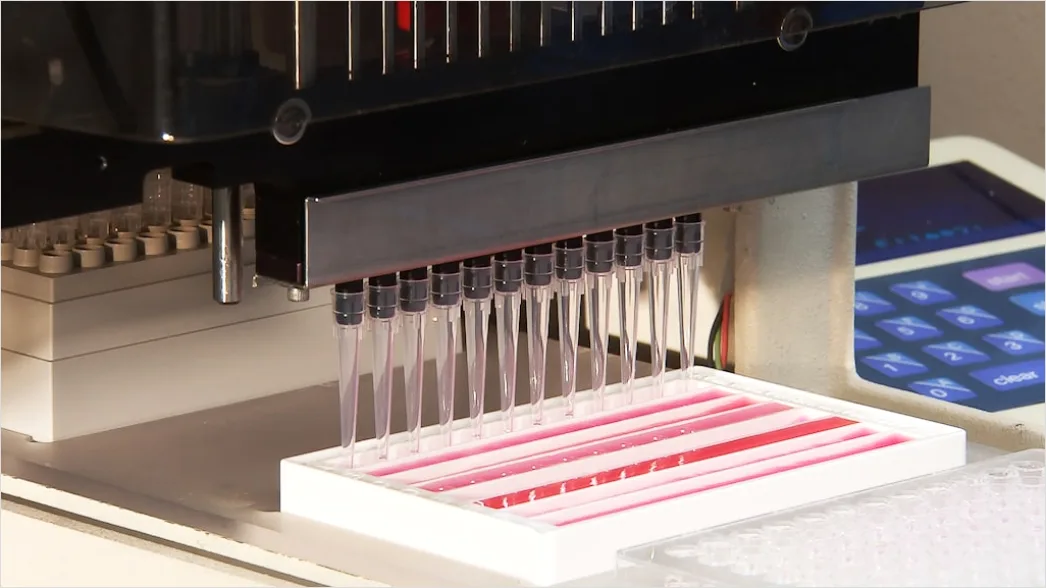 Detail Pipette And Microplate Assay Close Up Number 6